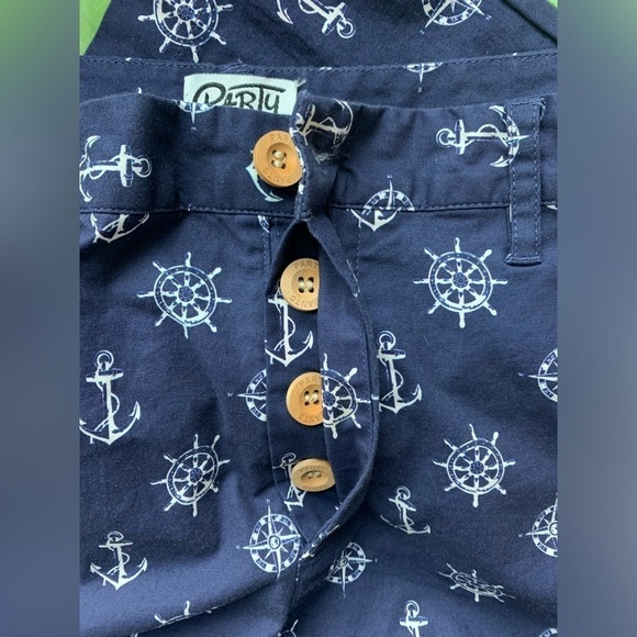 Excellent Condition, Party Pants Australia, Nautical Button Fly Pants, Sz Medium - Picture 2 of 8